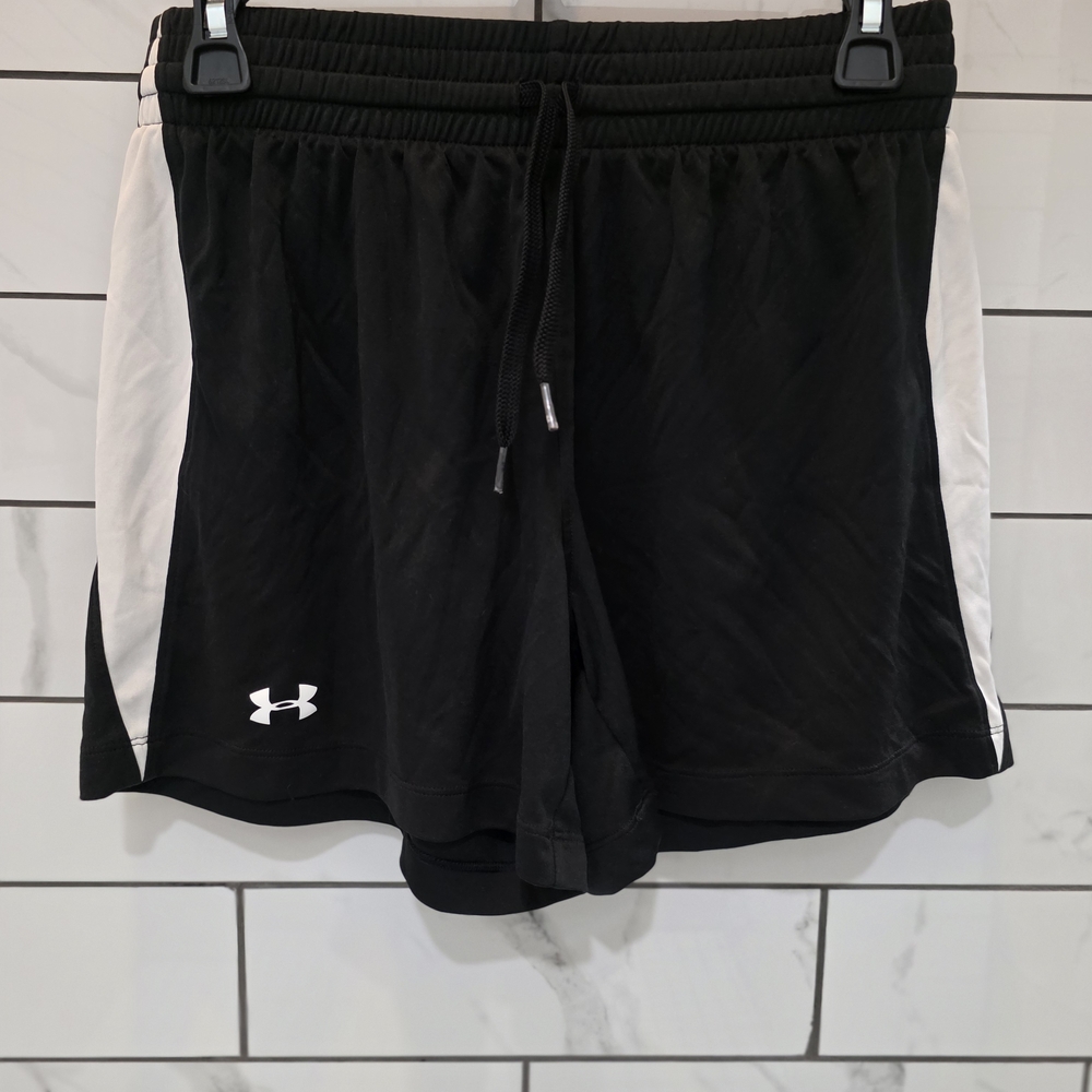 Under Armour Black and White Shorts
